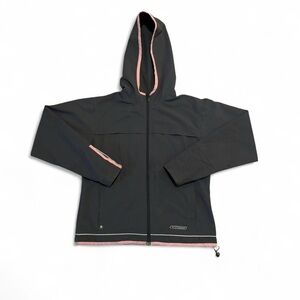 Vintage 90s 
Reebok Full Zip Grey & Pink Jacket
